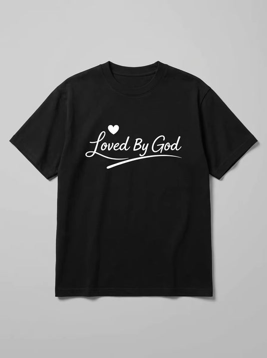 Loved By God – Black T-Shirt